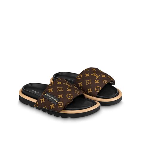 lv pillow slides|louis vuitton pool pillow slides.